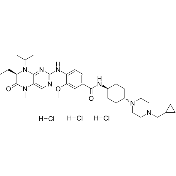 Volasertib trihydrochloride (Volasertib trihydrochloride; BI 6727 trihydrochloride) 946161-17-7